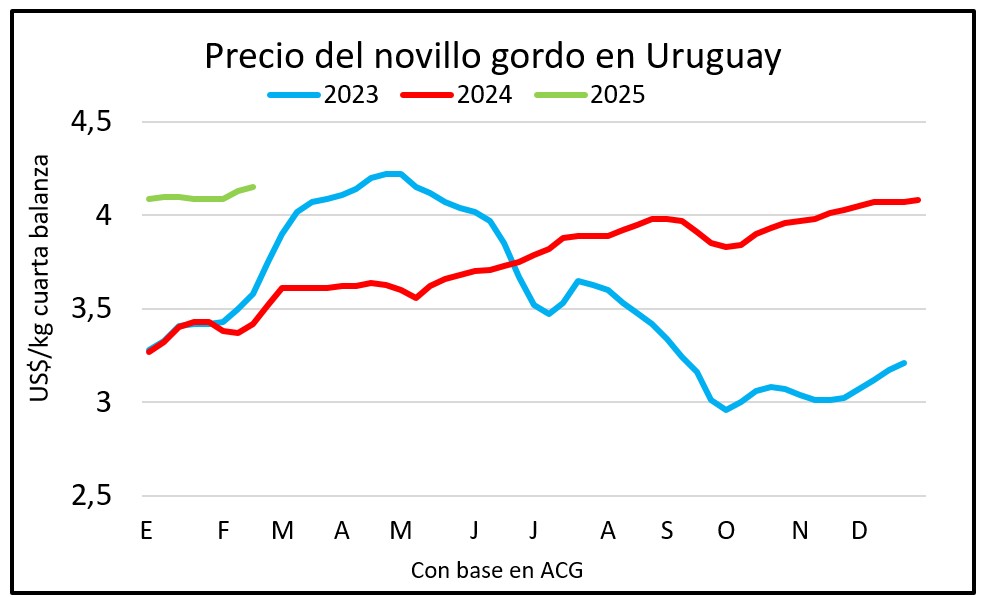 Mercado del gordo “con tendencia a afirmarse un poco más”